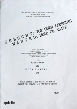 Gesucht: Tot oder lebendig (Wanted: Dead or Alive)
