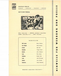 Seewolf, Der (Wolf Larsen)