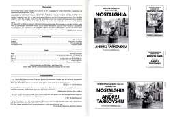 Nostalghia (Nostalghia)
