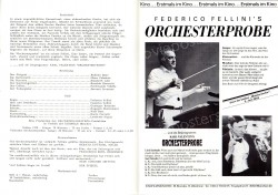 Orchesterprobe (Prova d'orchestra)