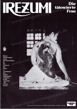 Irezumi - Die tätowierte Frau (Sekka tomurai tashi)