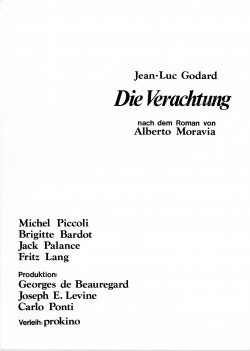Contempt (Mépris, Le)