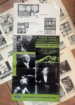 Zeugin der Anklage (Witness for the Prosecution)